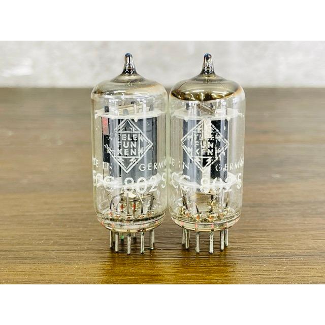 未チェック TELEFUNKEN テレフンケン 真空管 ECC802S 2点セット ダイヤ