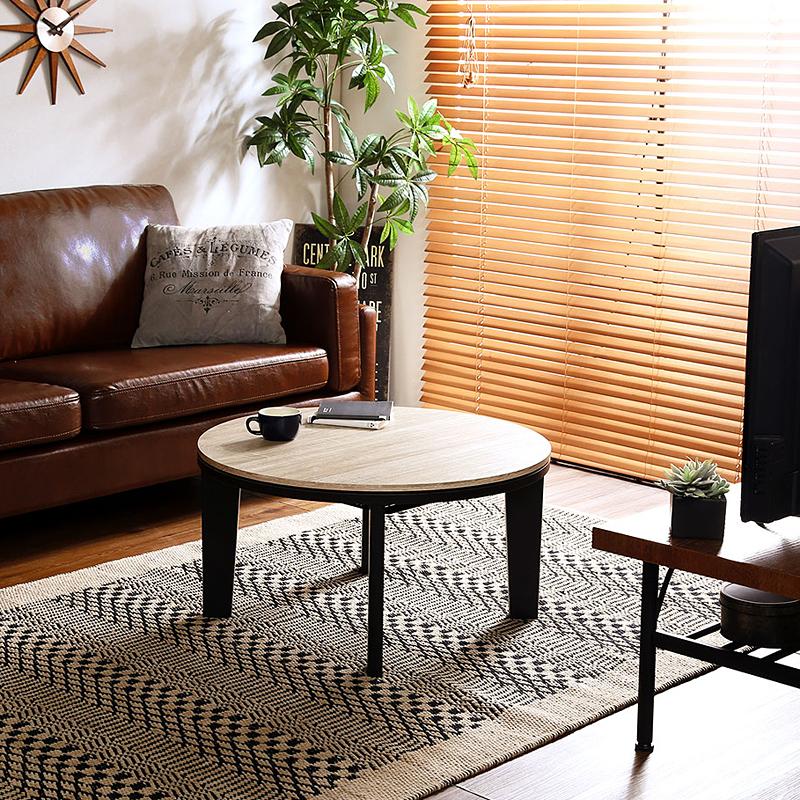 ホームテイスト（HOME taste） こたつ コタツ テーブル 単品 円形 丸形