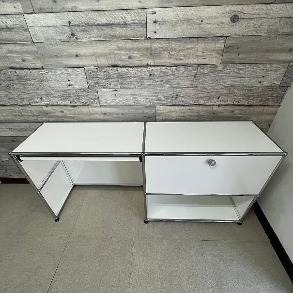 USM USM Haller ハラーシステム 2列2段引出付デスクキャビネット