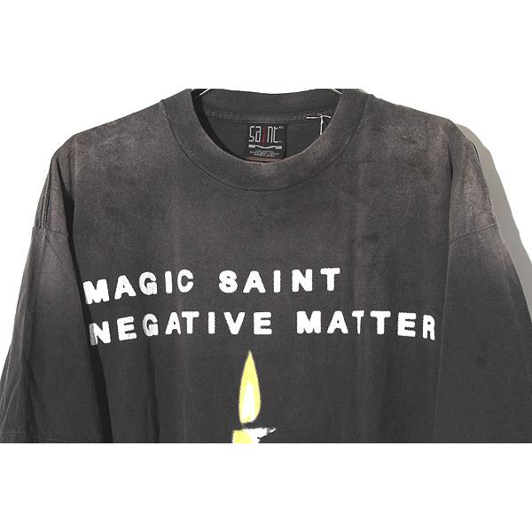 未使用品 2025SS SAINT Mxxxxxx セントマイケル SS TEE / CANDLE