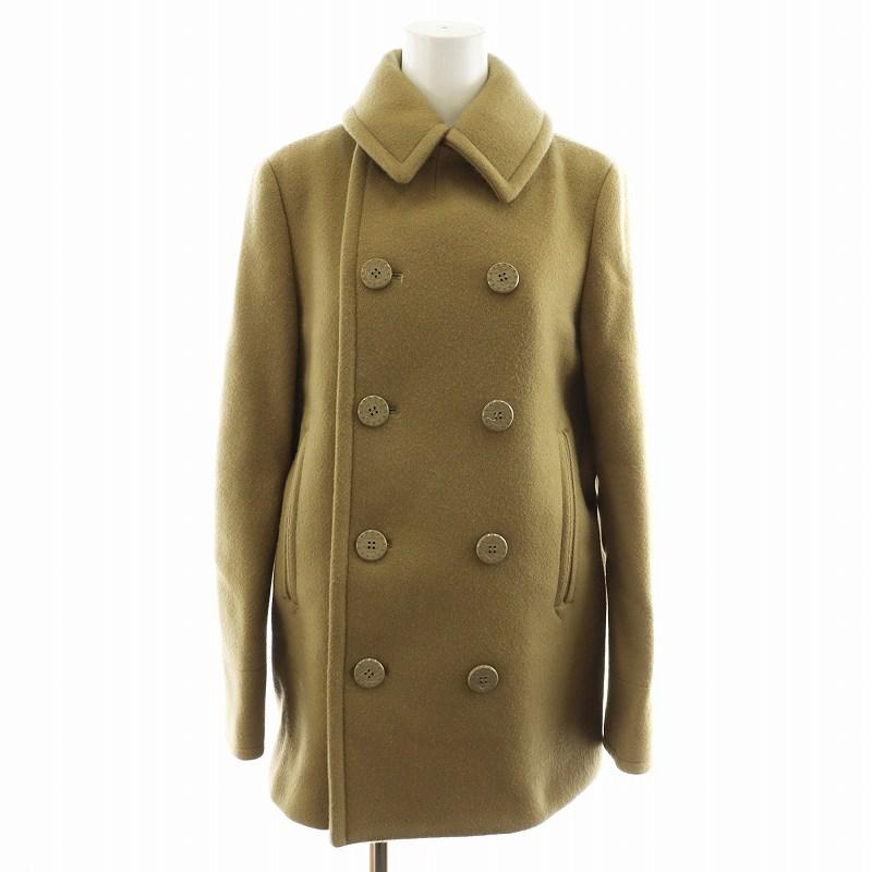 ハイク HYKE ピーコート Pコート ミドル丈 メルトンウール アウター 1