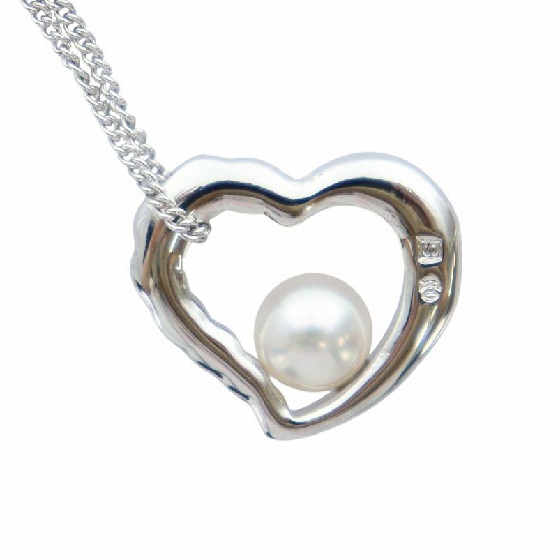 タサキ 田崎 TASAKI ネックレス アクセサリー ペンダント ロゴ リアル