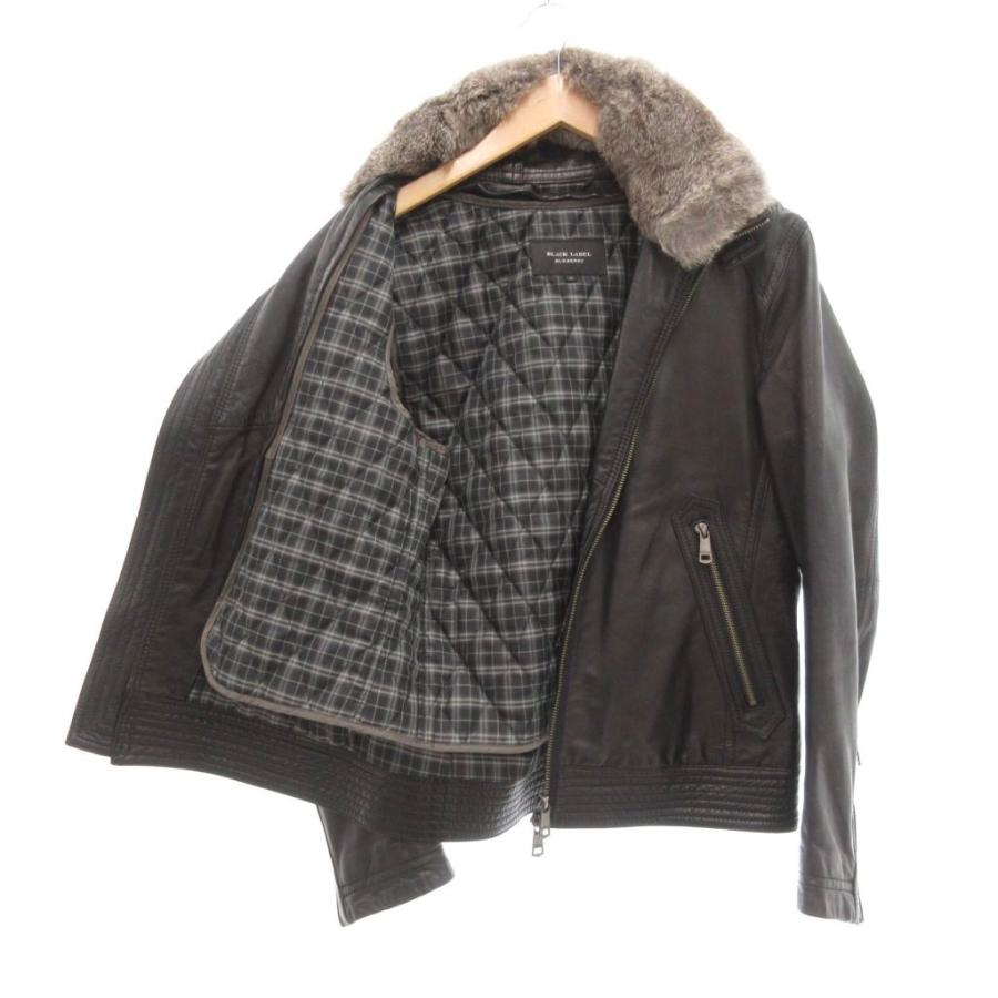 BURBERRY BLACK LABEL（バーバリーブラックレーベル） ラムレザー