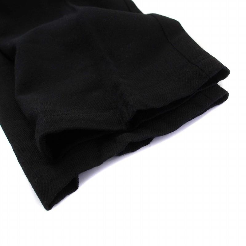 WACKO MARIA（ワコマリア） スラックス パンツ ウール L 黒 ブラック