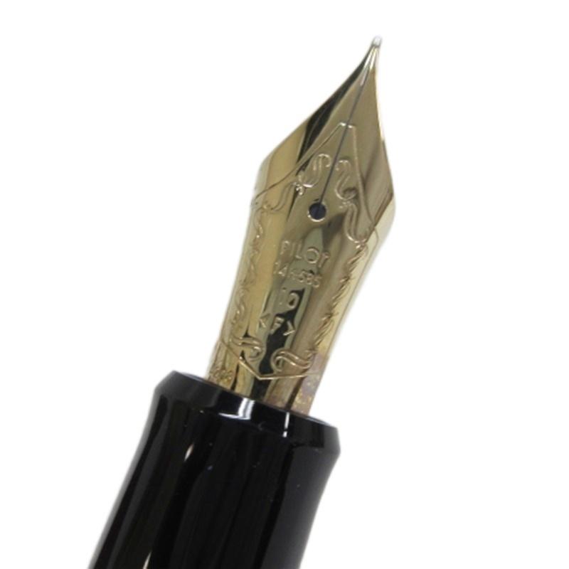 パイロット PIROT CUSTOM 万年筆 ペン先14K 585 筆記具 □GY99 その他