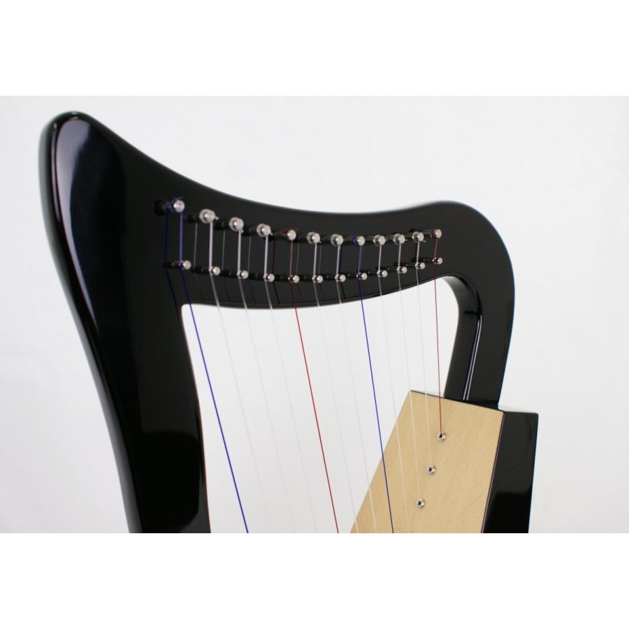 ベイビーハープ 12弦 軽量メイプル12弦ハープ：ミニハープ、小型ハープ