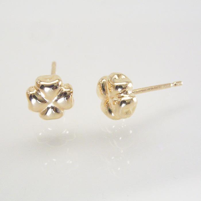 ヴィーナスジュエリー ピアス クローバー 四つ葉 クローバーピアス 18