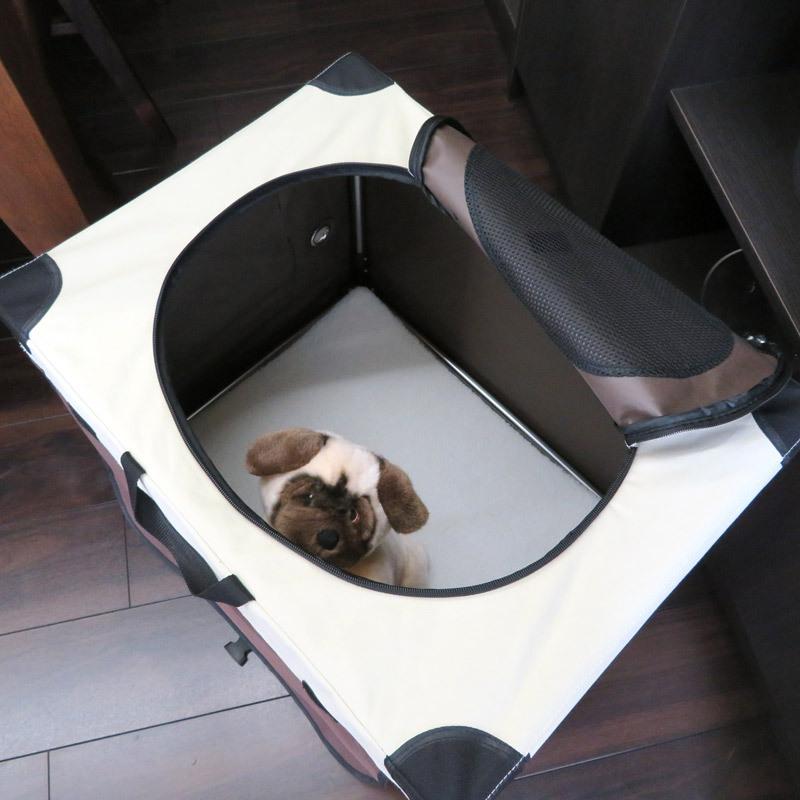 軽くて丈夫で持ち運びが便利なアルミ組立ケージ Mサイズ ビバホーム