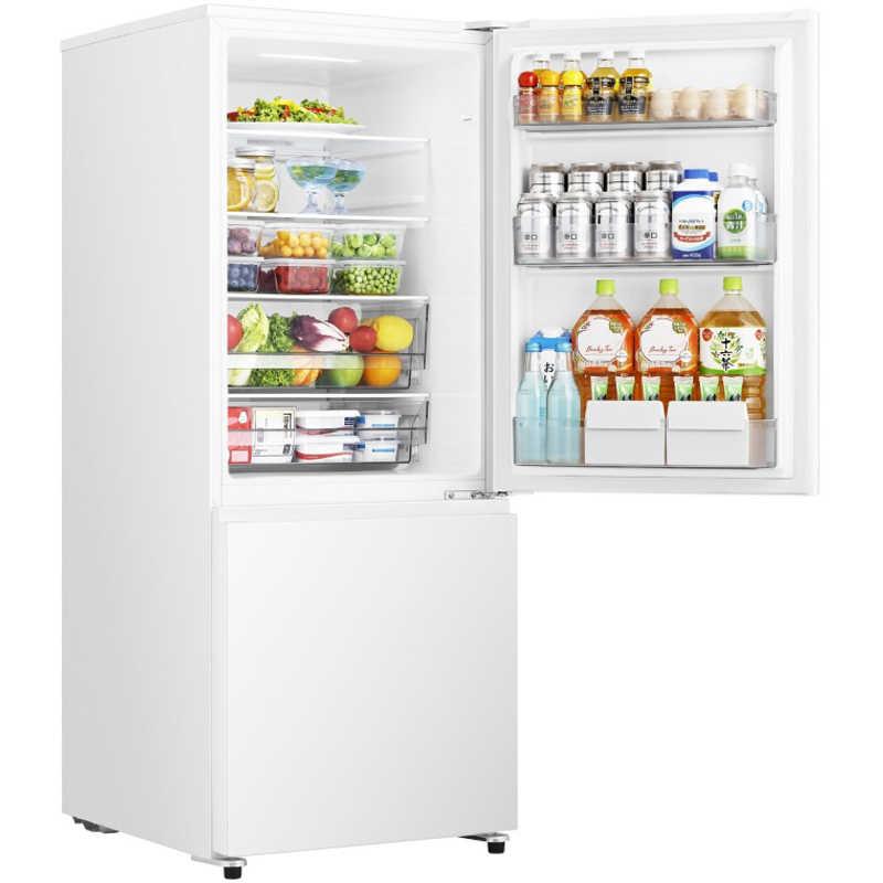 ハイセンス（HISENSE） 冷蔵庫 2ドア 幅55cm 257L 右開き ホワイト HR