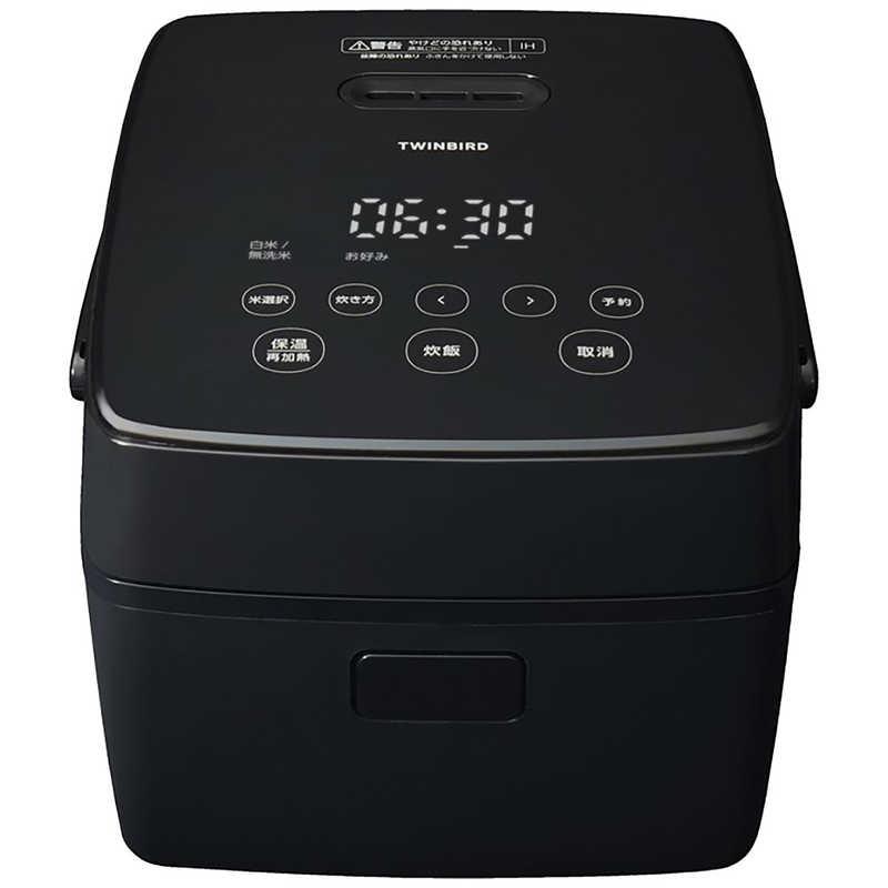 ツインバード（TWINBIRD） 炊飯器 3合 はやくておいしい3合IH炊飯器 IH