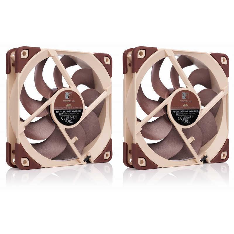 NOCTUA ケースファン ［120mm / 1800RPM］ NF-A12X25-G2-PWM-SX2-PP