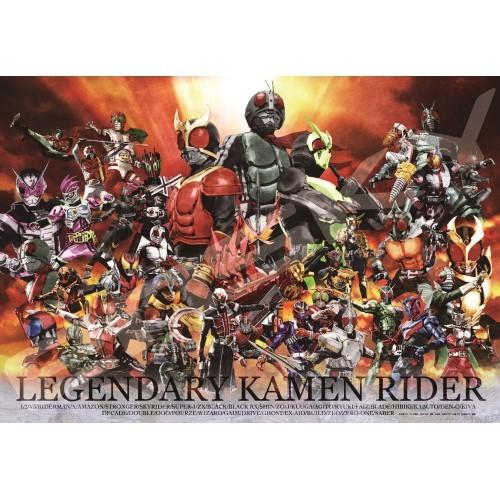 送料無料 ジグソーパズル 1000ピース 菅原芳人WORKS 仮面ライダー集結