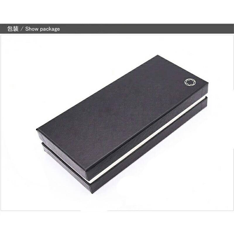 ブルー モンブラン ペンケース 筆入れ MONTBLANC 筆箱 本革製 カーフ