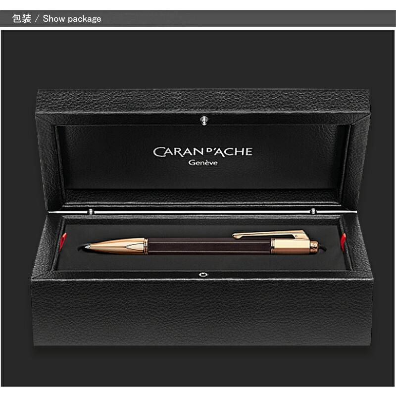 バリアス カランダッシュ CARAN D'ACHE エボニー ローズゴールド