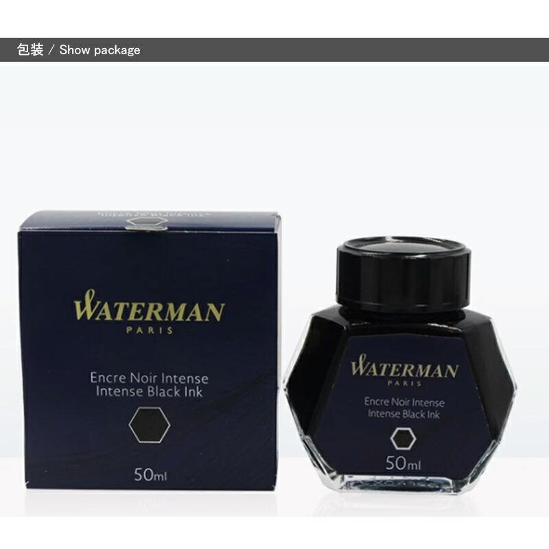 WATERMAN（ウォーターマン） 万年筆ボトルインク 50ml ニティブルー