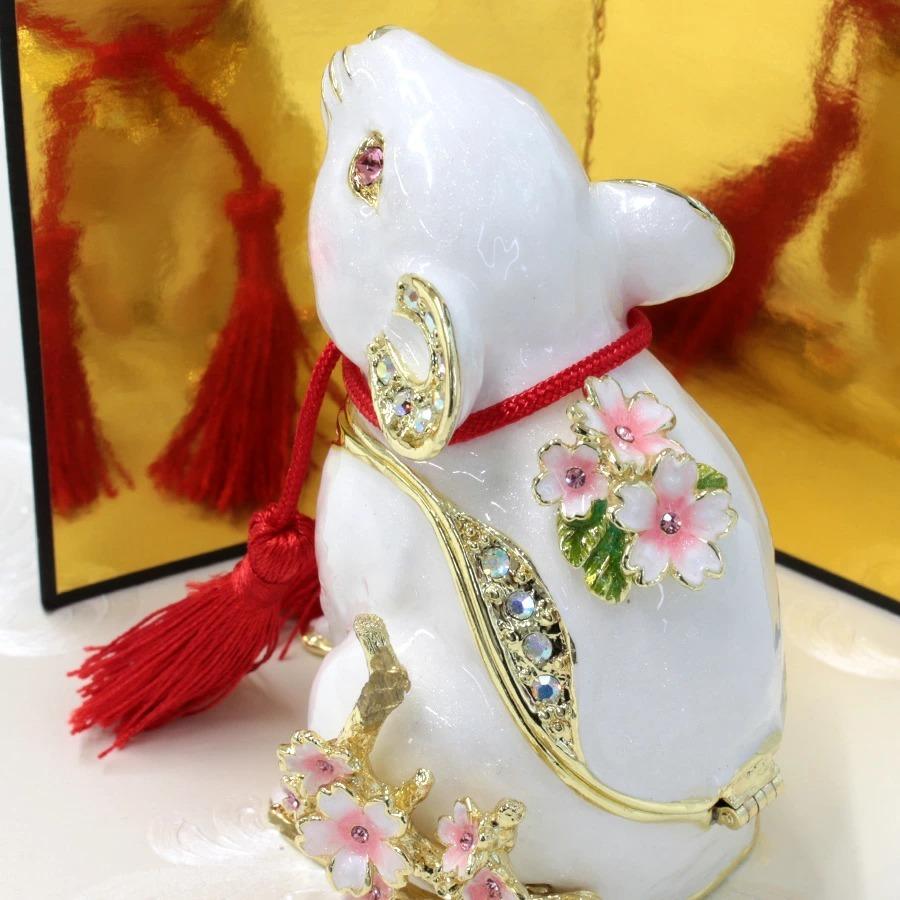 東京銀座PICALS 【正規品】 福ねずみ ネズミ さくら 小物入れ おしゃれ