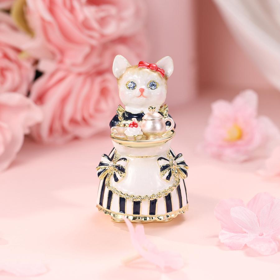 希少♦️猫脚 アンティーク♦️ジュエリーボックス♦️シルバー