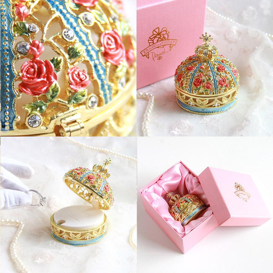 ピィアース はなねずみ 箱付き ジュエリーボックス 白ねずみ