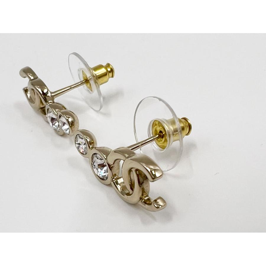 CHANEL（シャネル） ピアス ココマーク CCマーク ラインストーン