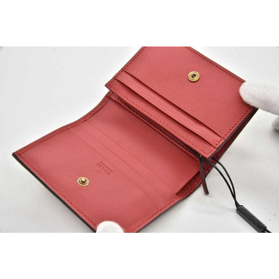 GUCCI（グッチ） GGスプリーム チェリー ミニウォレット 二つ折り財布