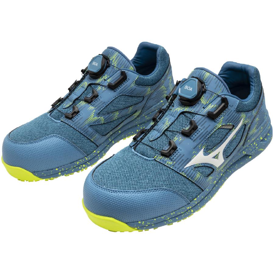 オールマイティ MIZUNO LSII52L F1GA240424 ターコイズ×ホワイト