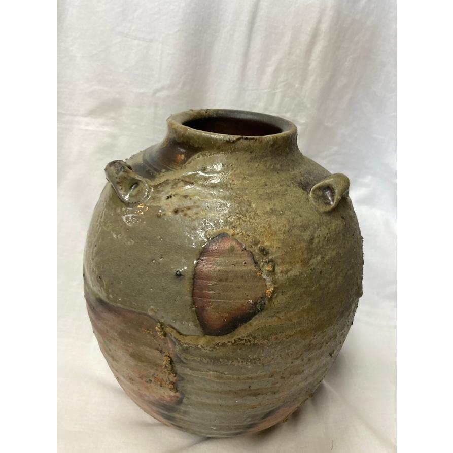 寒風 中壺 10 備前焼 寒風 中壺 10 備前焼 寒風大窯 中壷 | 備前焼陶芸