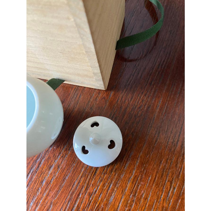 香炉 有田焼 白磁香炉 小田志庵 奥川俊右衛門 : 陶磁やない - 通販