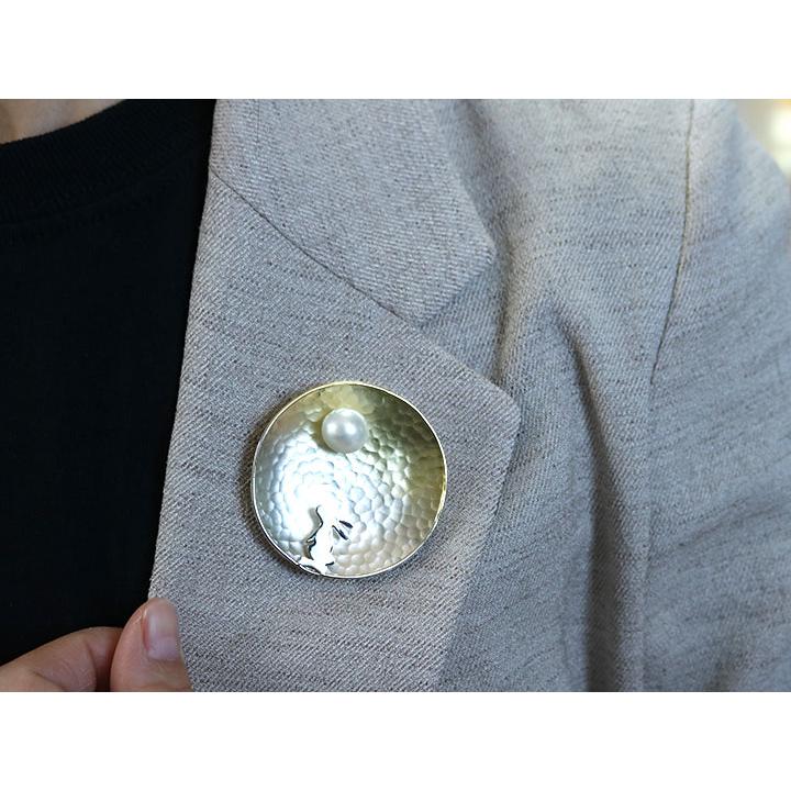 南洋真珠パール 11ミリ位 SV950（SILVERシルバー950） ペントップ兼