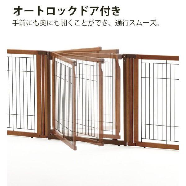 リッチェル（Richell） ペット用 木製3WAYサークル 6面 高さ90cm