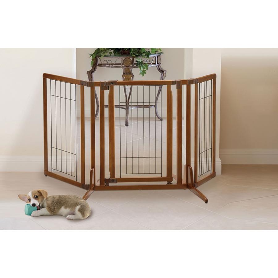 リッチェル ペット用木製おくだけドア付ゲートL (犬小屋・ケージ) 価格