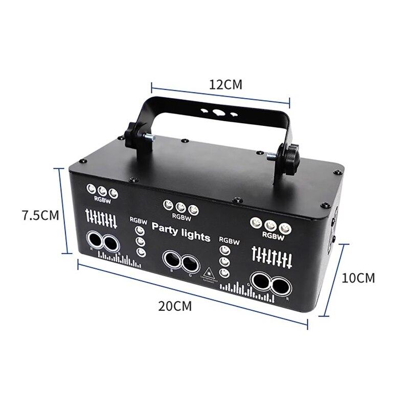 並行輸入品】 Rgb djディスコライトビーム レーザープロジェクター dmx