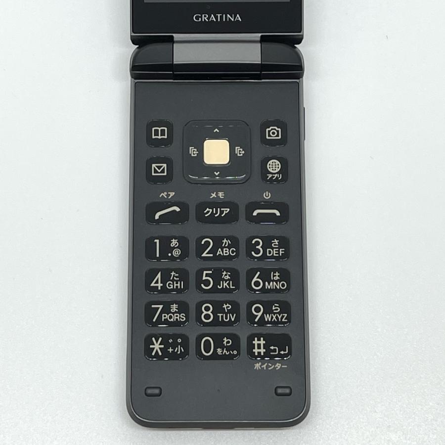 美品 G829 GRATINA 4G KYF39 SIMフリー ガラホ povo G207 GRATINA 4G