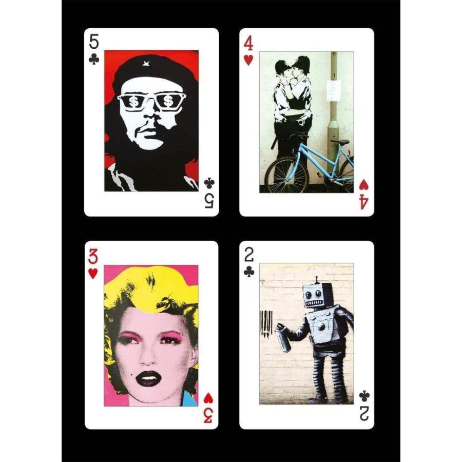 バンクシー トランプ アートカード 【飾れるアート・特別なギフトに