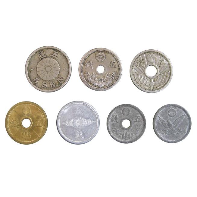 日本の古銭 明治 大正 昭和 レトロ まとめ売り 正味3.3Kg NO.52