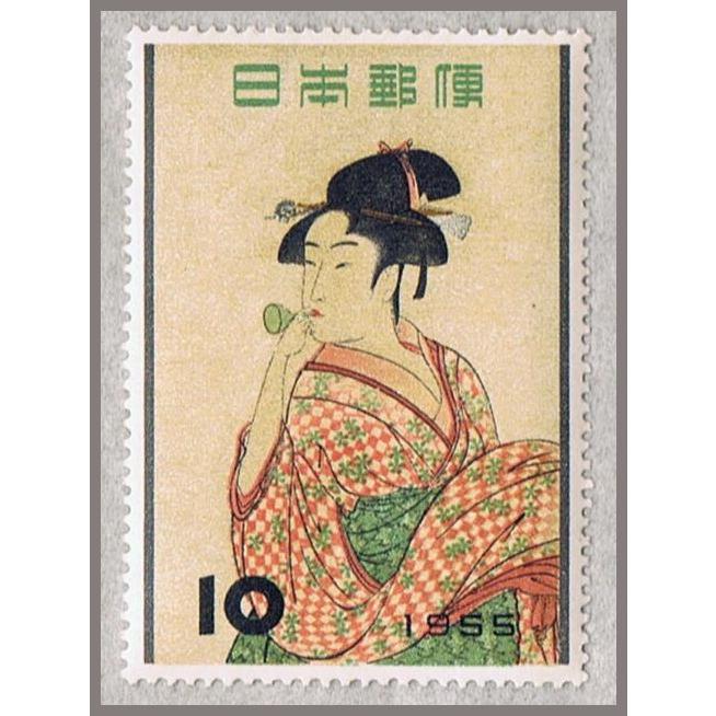 見返り美人 銭切手 シート1枚 見返り美人 銭切手 シート1枚