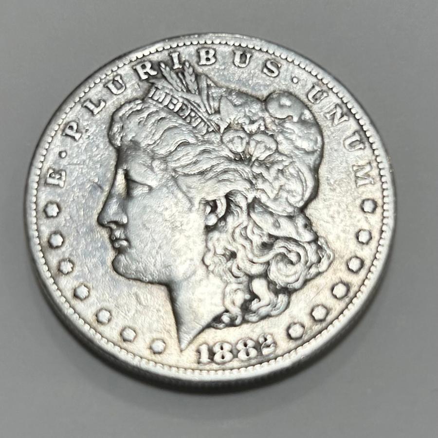 アメリカ 1ドル銀貨 モルガンダラー 1882年 : yuuhiflower - 通販