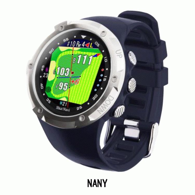 ショットナビ ゴルフ W1 Evolve エボルブ 腕時計型 GPSナビ SHOT NAVI