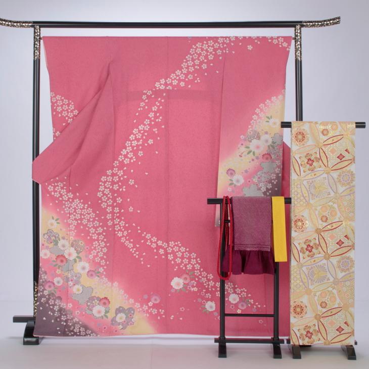 子育てママ⭐︎振袖フルセット【72】正絹 成人式 卒業式 子育てママ