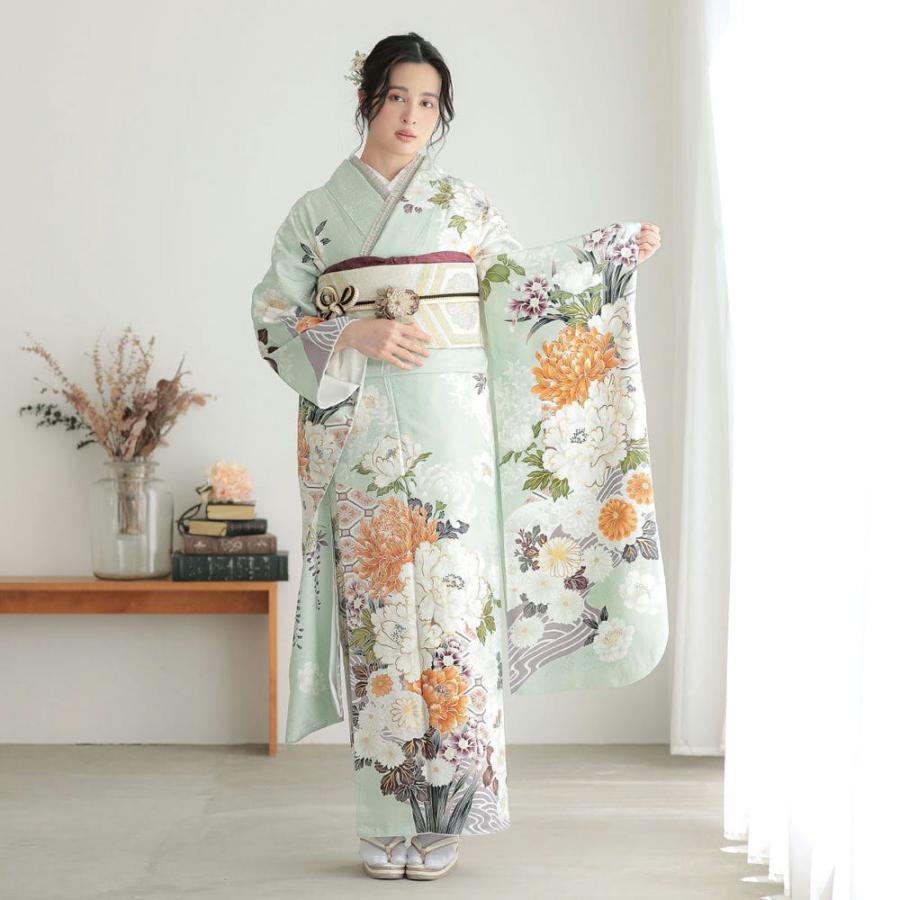 振袖 未仕立て お誂え 新品 成人式 : 京都着物レンタル夢館 Yahoo!店