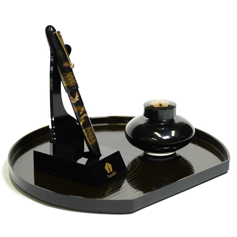 高級蒔絵万年筆NAMIKI(ナミキ)YUKARI Collection 波と千鳥 : 有隣堂