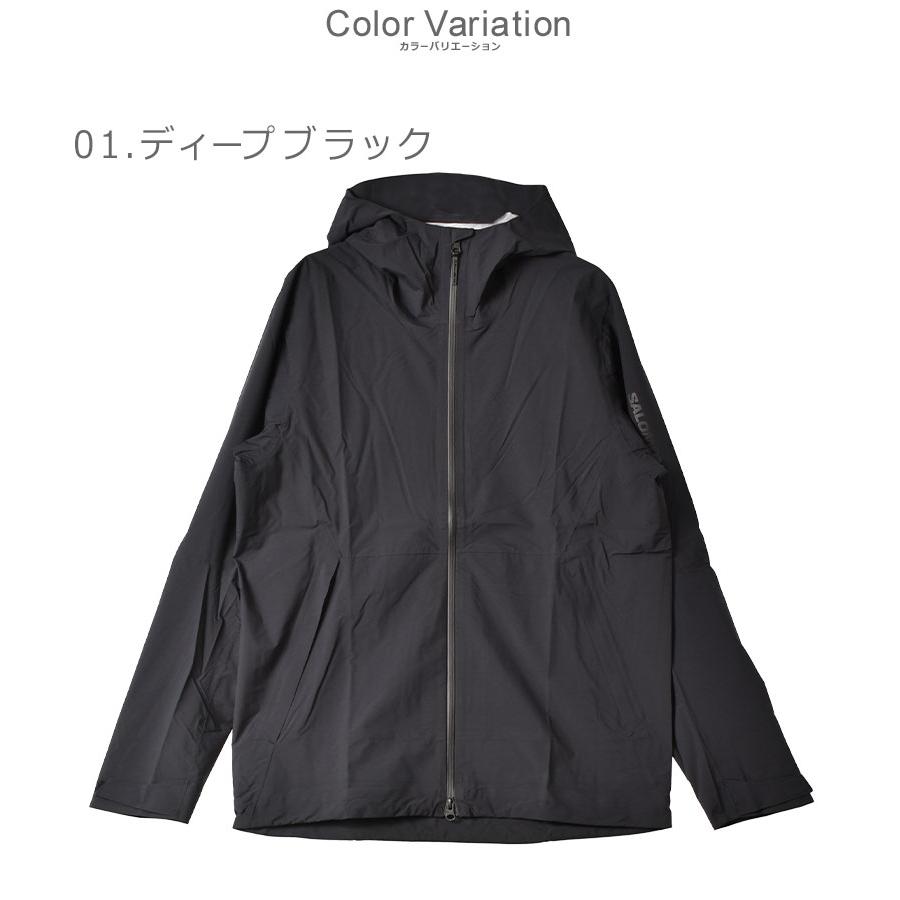 MONCLER レザー&ナイロン シングルライダース SALOMON モンクレール