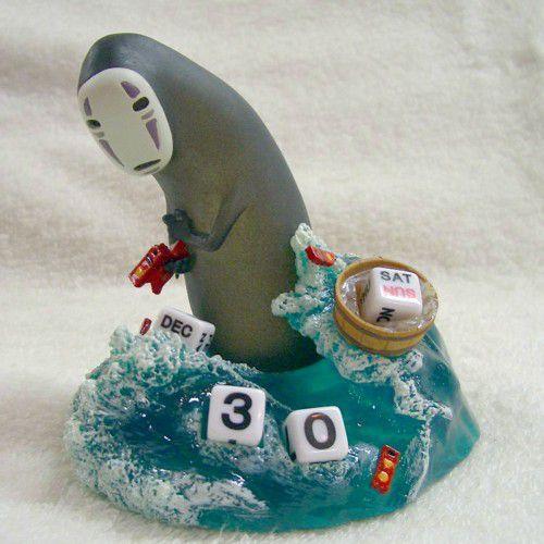 新品】 ジブリパーク 限定 千と千尋の神隠し カオナシ 万年カレンダー