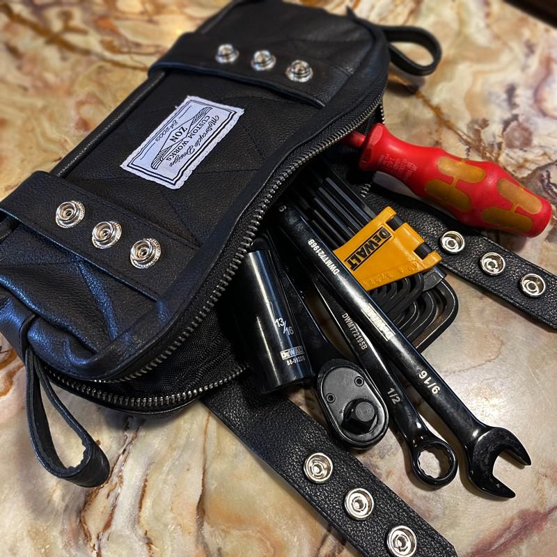 ZON レザー ツールバッグ ポーチ ハーレーダビッドソン バイカー ZON