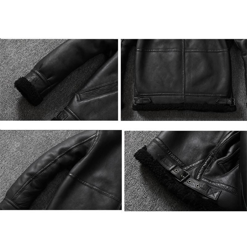 ムートンジャケット ボアジャケット ムートコート B3 フライト