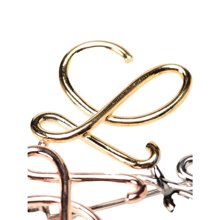 LOEWE（ロエベ） アナグラム ブローチ メタル LELJ000245X10 : ゼン