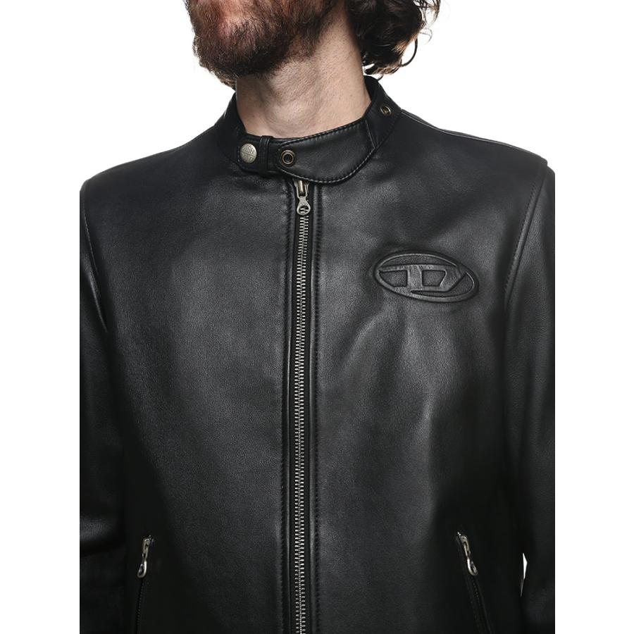 DIESEL（ディーゼル） レザージャケット メンズ ライダースジャケット
