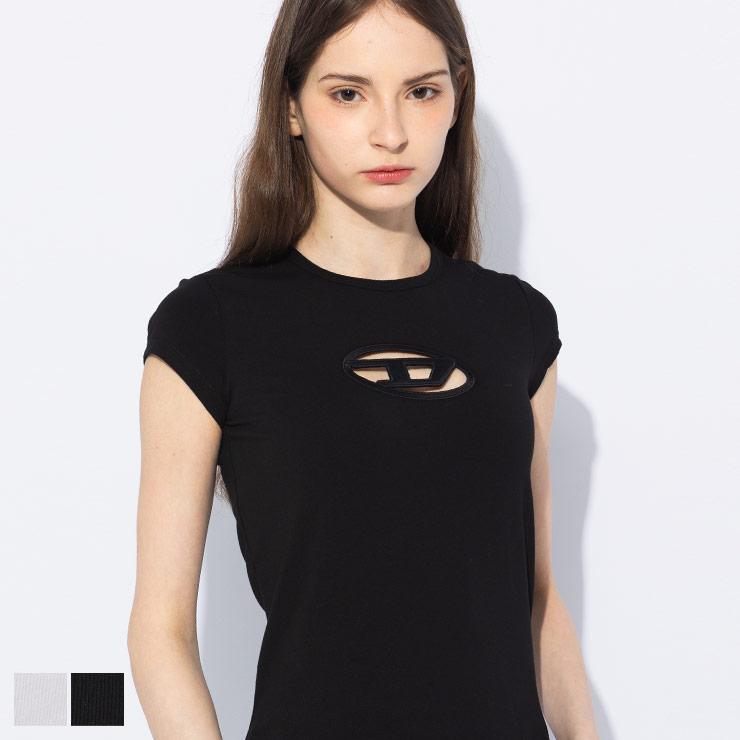 DIESEL（ディーゼル） 半袖 Tシャツ レディース チェストオーバルD