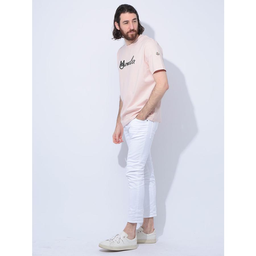 MONCLER（モンクレール） 半袖 Tシャツ メンズ 刺繍ロゴ クルーネック