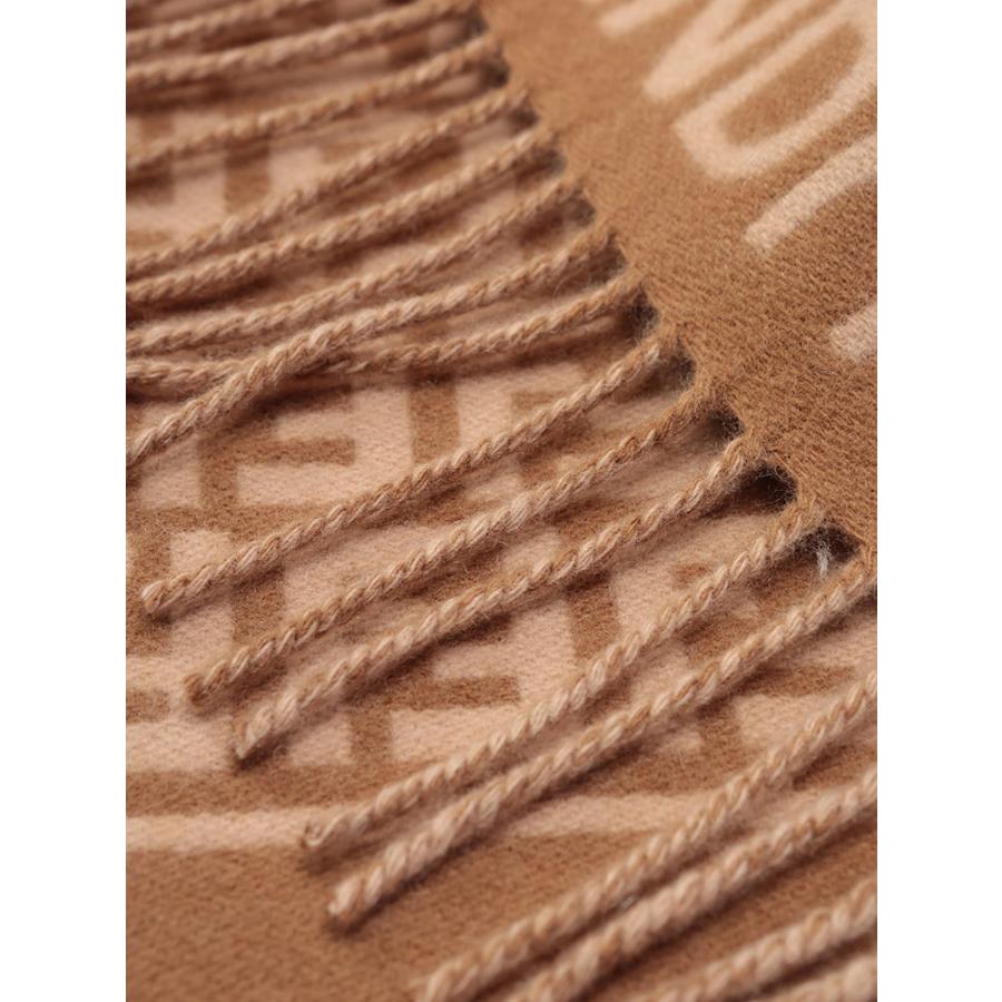 FENDI（フェンディ） マフラー レディース カシミヤ混 ズッカ柄 総柄