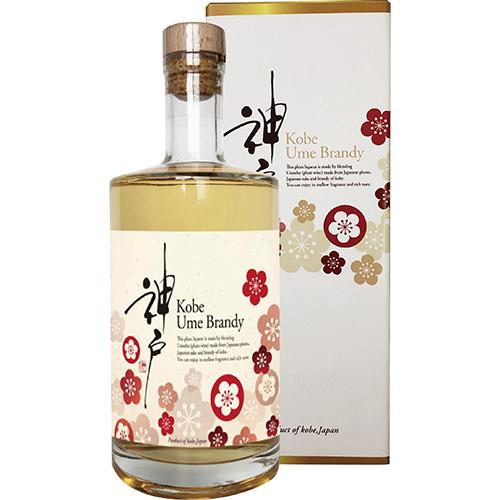 白鶴酒造×神戸ワイナリー New神戸梅ブランデー 750ml 化粧箱入 限定品